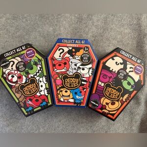 Deddy Bears Blind Box 3” Plush Bundle of 3